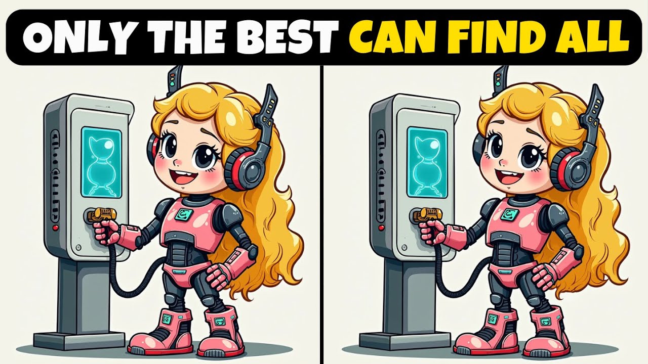 Test Your Focus: Find the 3 Hidden Difference | Spot Squirrel🐿️🧩