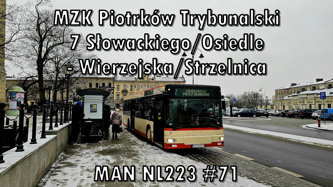 MZK Piotrków Trybunalski - linia 7, MAN NL223 #71