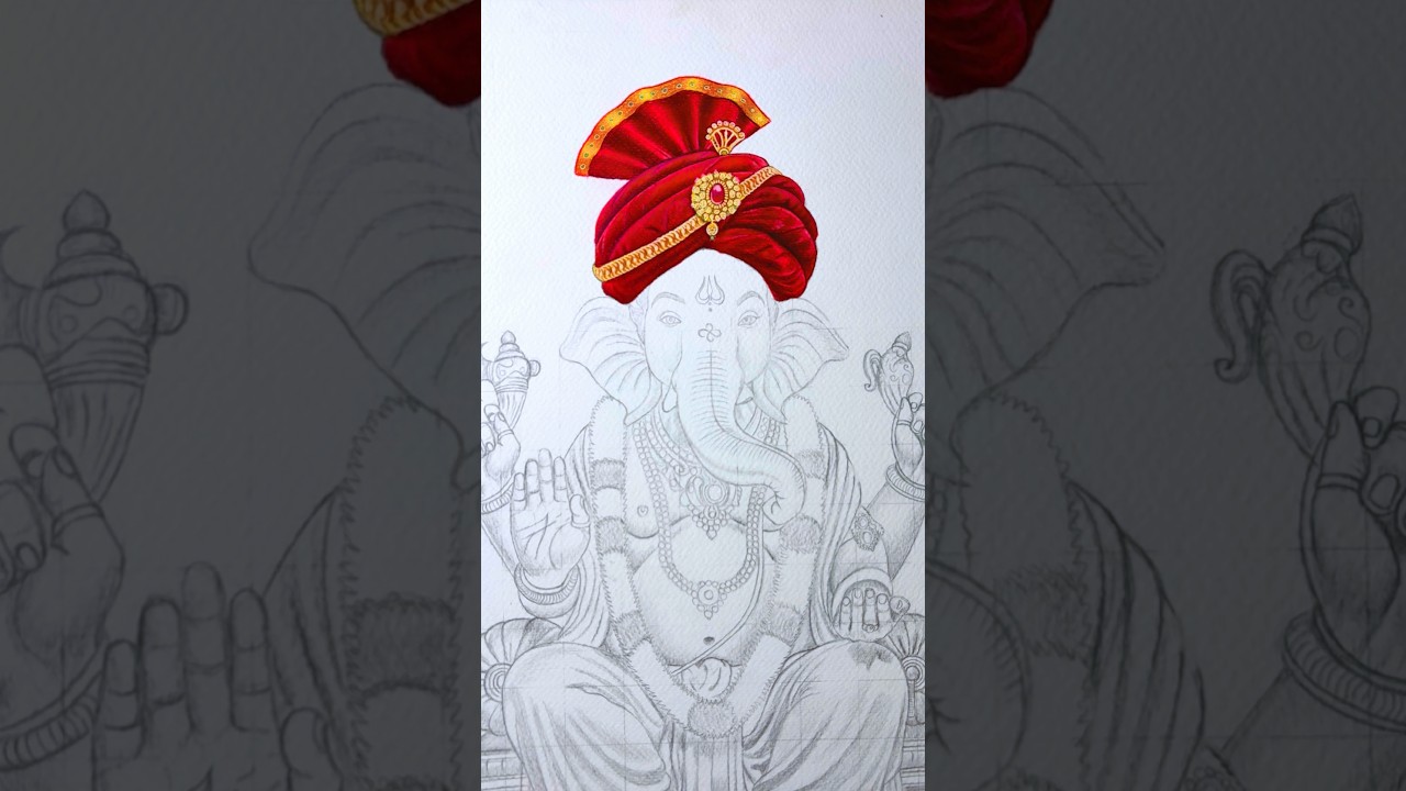 Ganesh ji drawing 🙏 