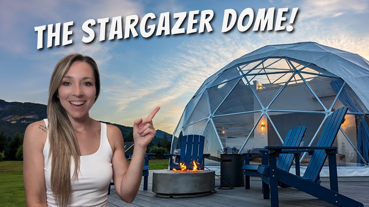 ✨ Роскошный тур по геодезическому куполу | Купол Stargazer