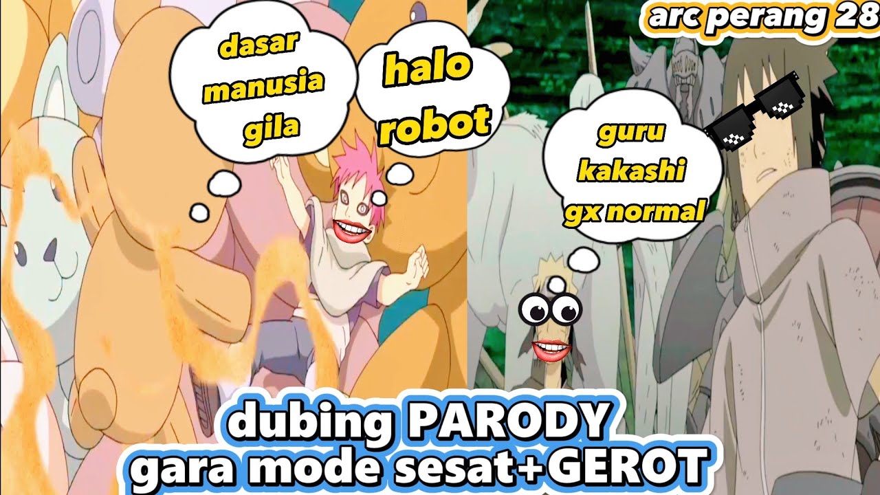 naruto parody (versi gerot) arc perang 28