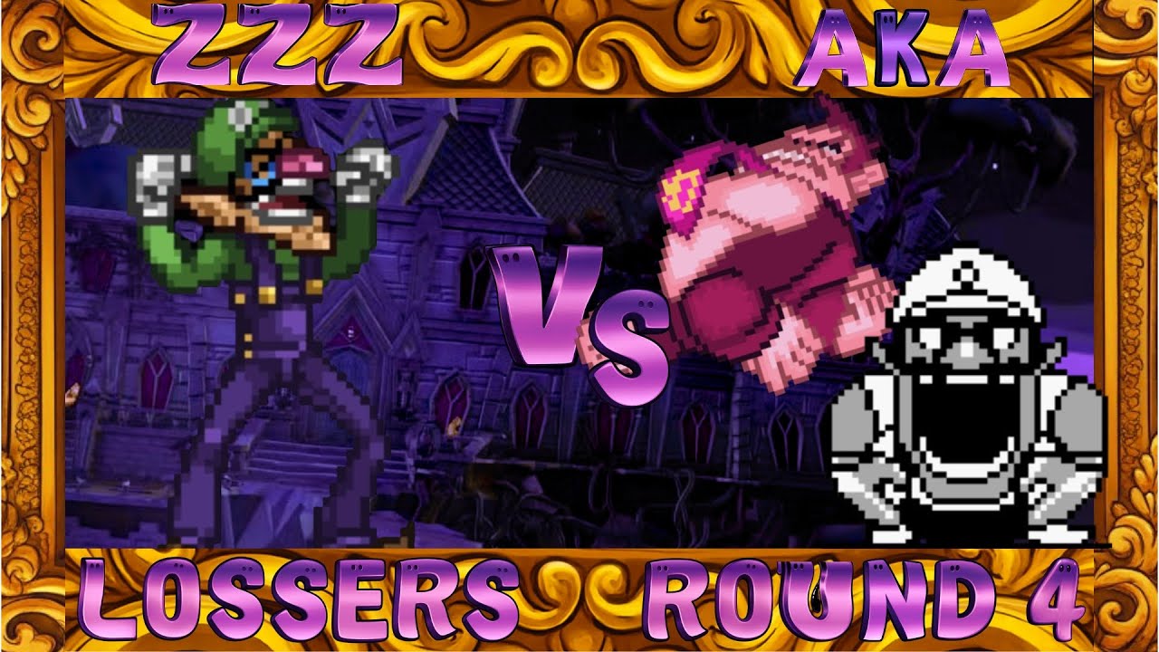 Ghost Hunter Smash 8 - Zzz (Waluigi) Vs Aka (Dk, Wario) - Lossers Round 4