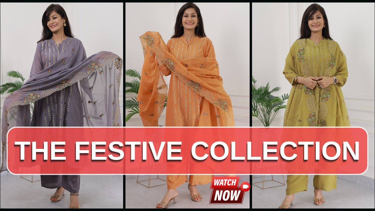 THE FESTIVE COLLECTION BY NISHBA - DESIGNER I PREMIUM I AFFORDABLE 