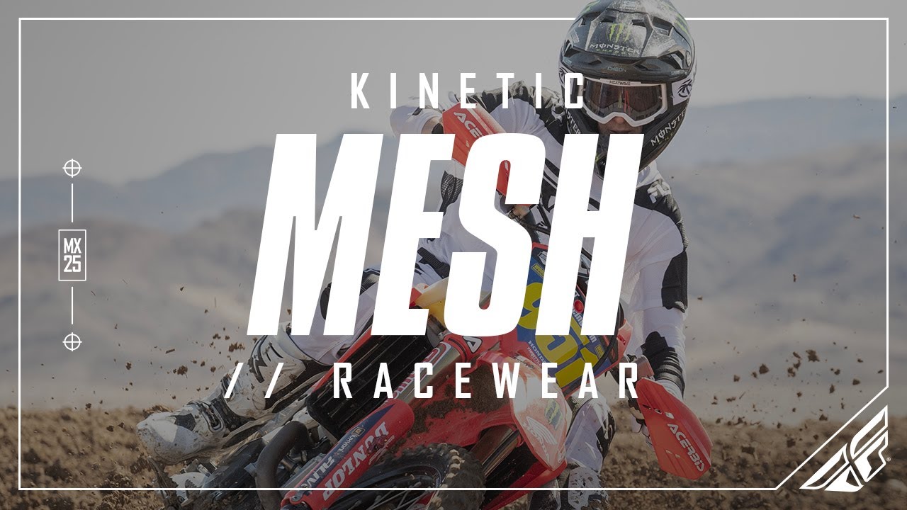 FLY Racing Kinetic Mesh 2025.5