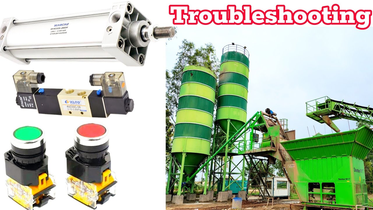 Penumetic cylinder Solenoid  Troubleshooting control valve hold mid open #testing  @SunilPlant