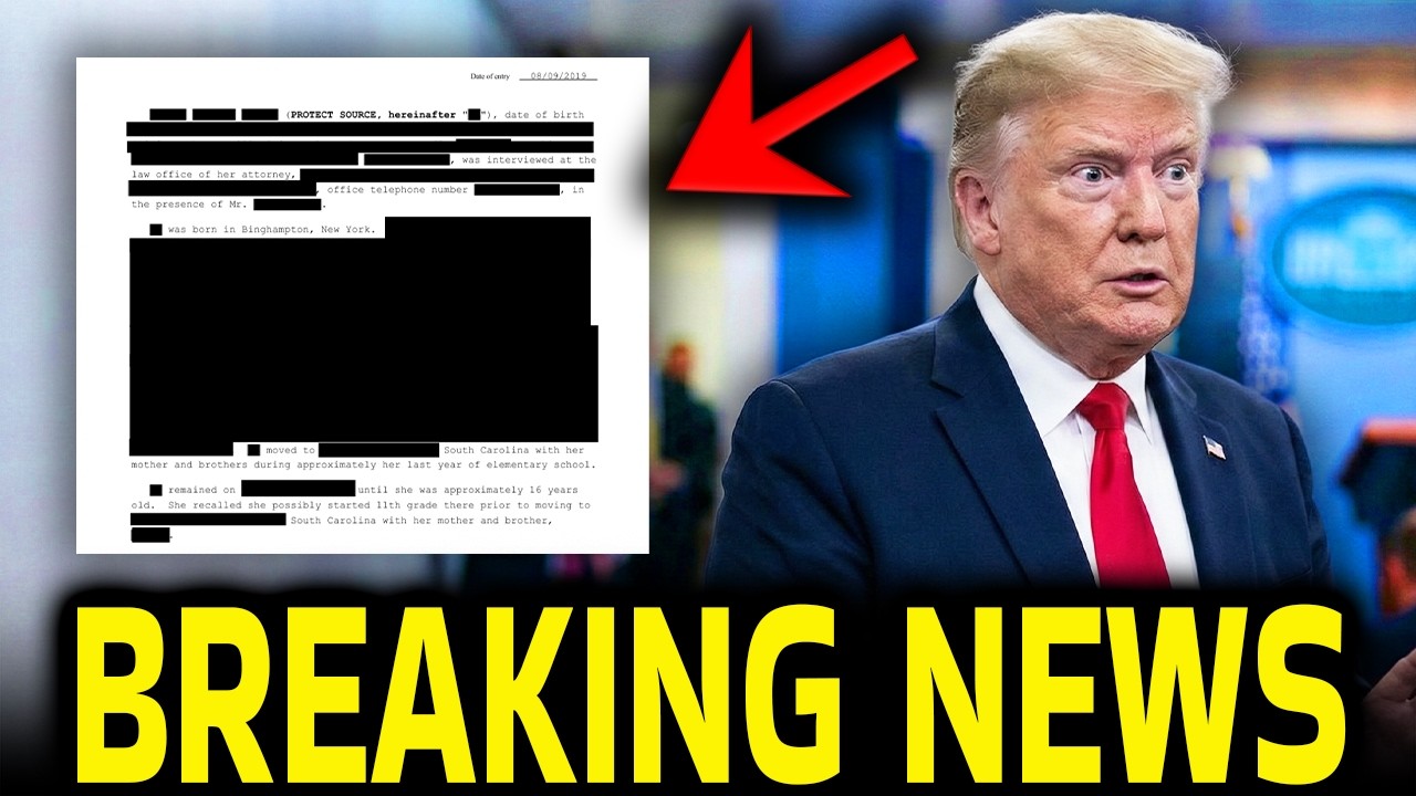 TRUMP ACCUSED OF NEW CRIMES IN EPSTEIN FILES...