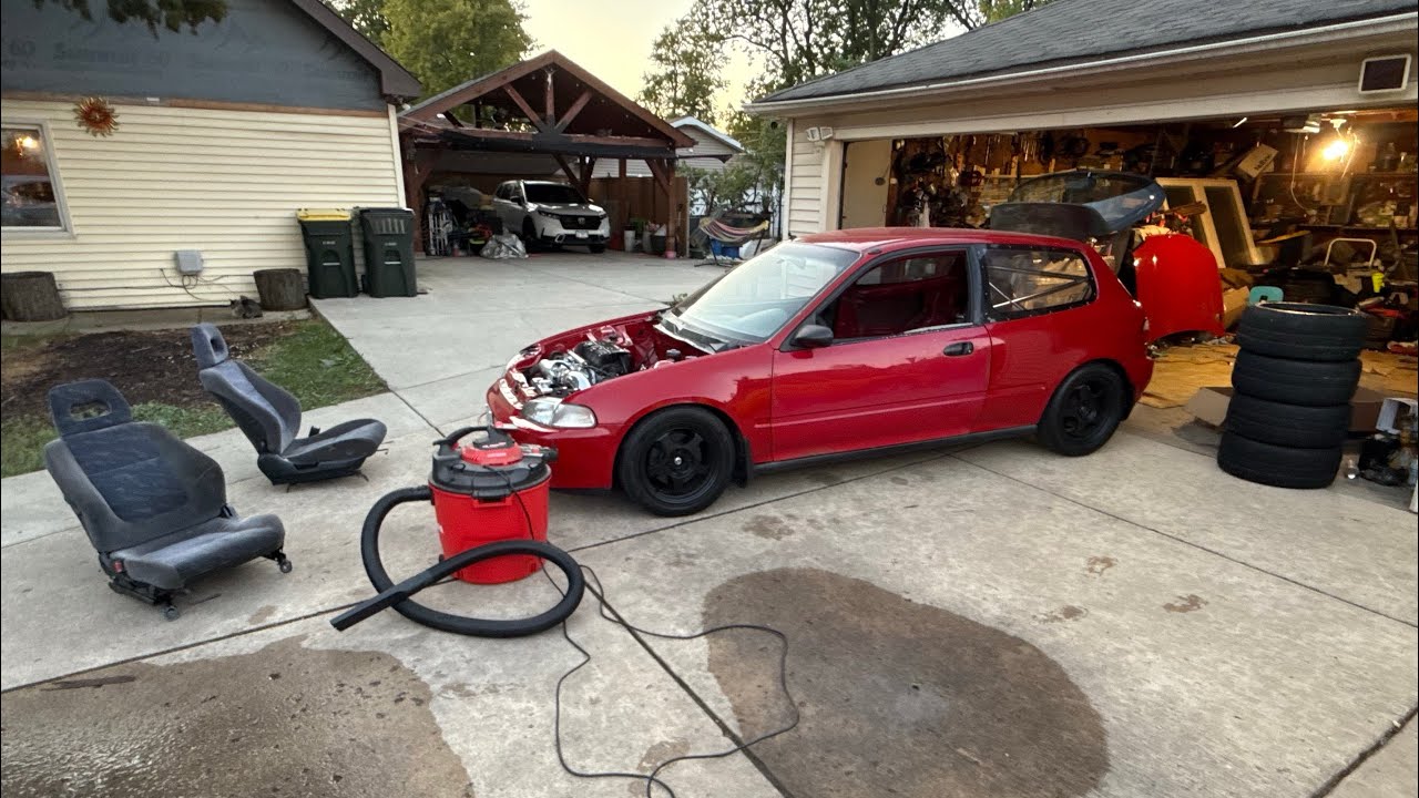 Improving My EG Hatch’s Headliner & New Seat’s!