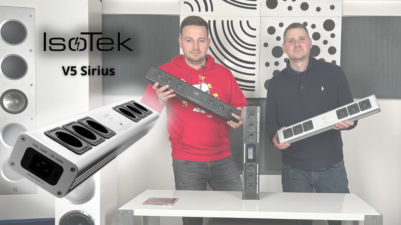 Filtr IsoTek V5 Sirius + kabeláž [Recenze & Představení]