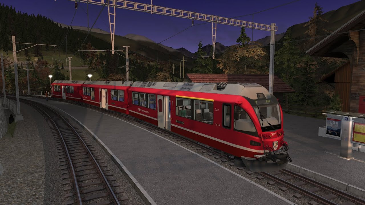 TS2022 Arosa Line: Chur to Arosa Timelapse