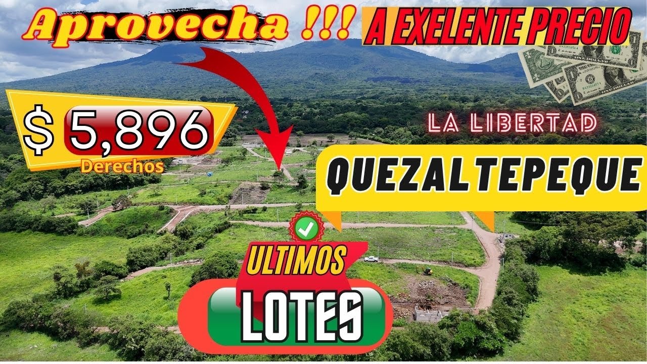 🔴 VENDIDOS #166 YA NO BUSQUES MAS! !! ULTIMOS LOTES - QUEZALTEPEUE