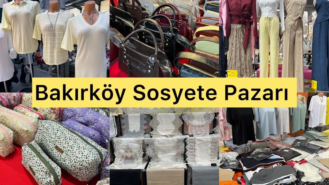 BAKIRKÖY SOSYETE PAZARI 12 Haziran Perşembe 🗓️Keyifli Seyirler 🌺