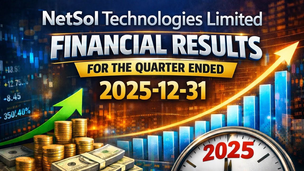 #kse100 NETSOL Financial Result Announced Dated 13-2-26