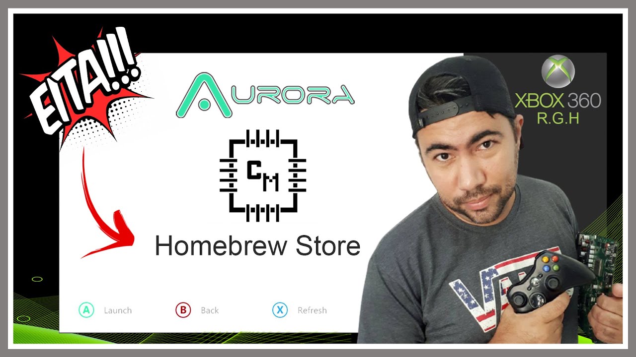 Homebrew Store  - PEGUE JOGOS E EMULADORES DIRETO DO SEU RGH