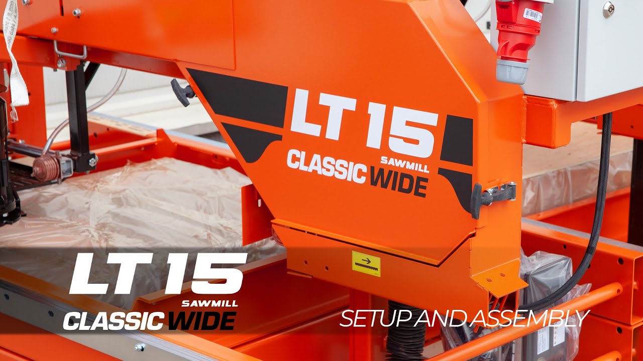 LT15CLASSIC WIDE | Setup and Assembly | Wood-Mizer Europe