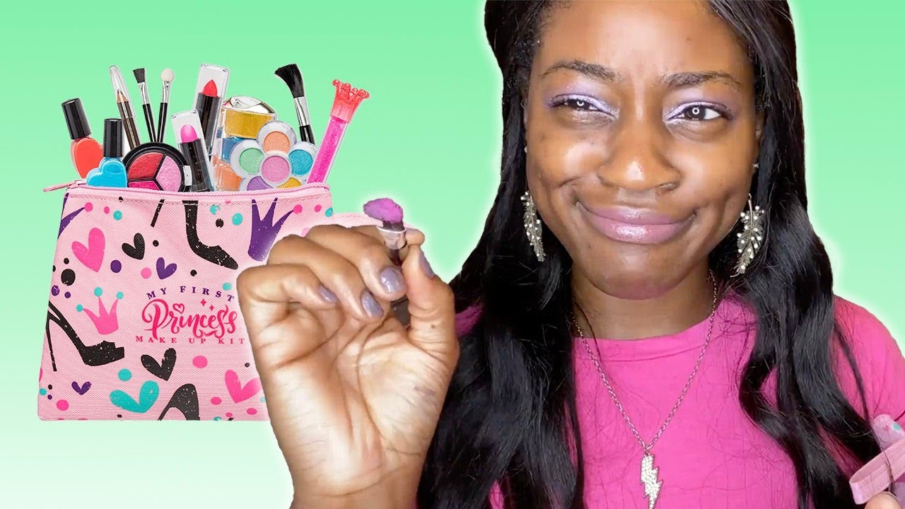Women Wear Toy Makeup For A Week