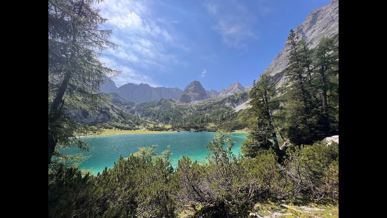 Österreich Sommer 23 Teil 1, Ehrwald, Sebensee, Sebenalm, Gamsalm, Ehrwalder Alm, Camping Dr. Lauth