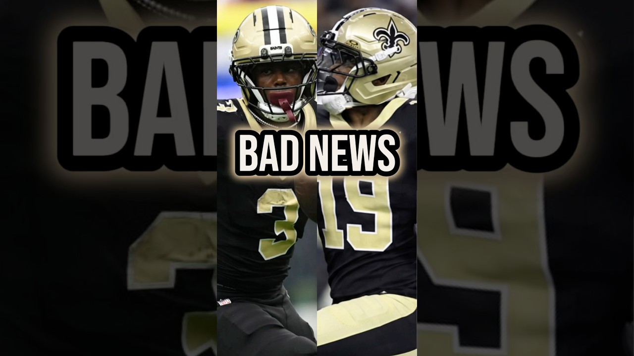 BAD NEWS: Saints Dealing With NEW Injuries Ahead Of Week 3 vs. Raiders #nfl #shorts