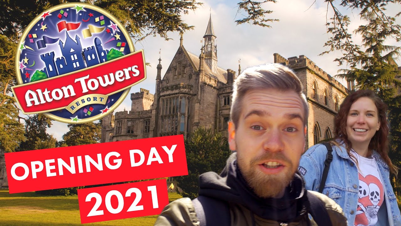 Alton Towers Opening Day VLOG 2021