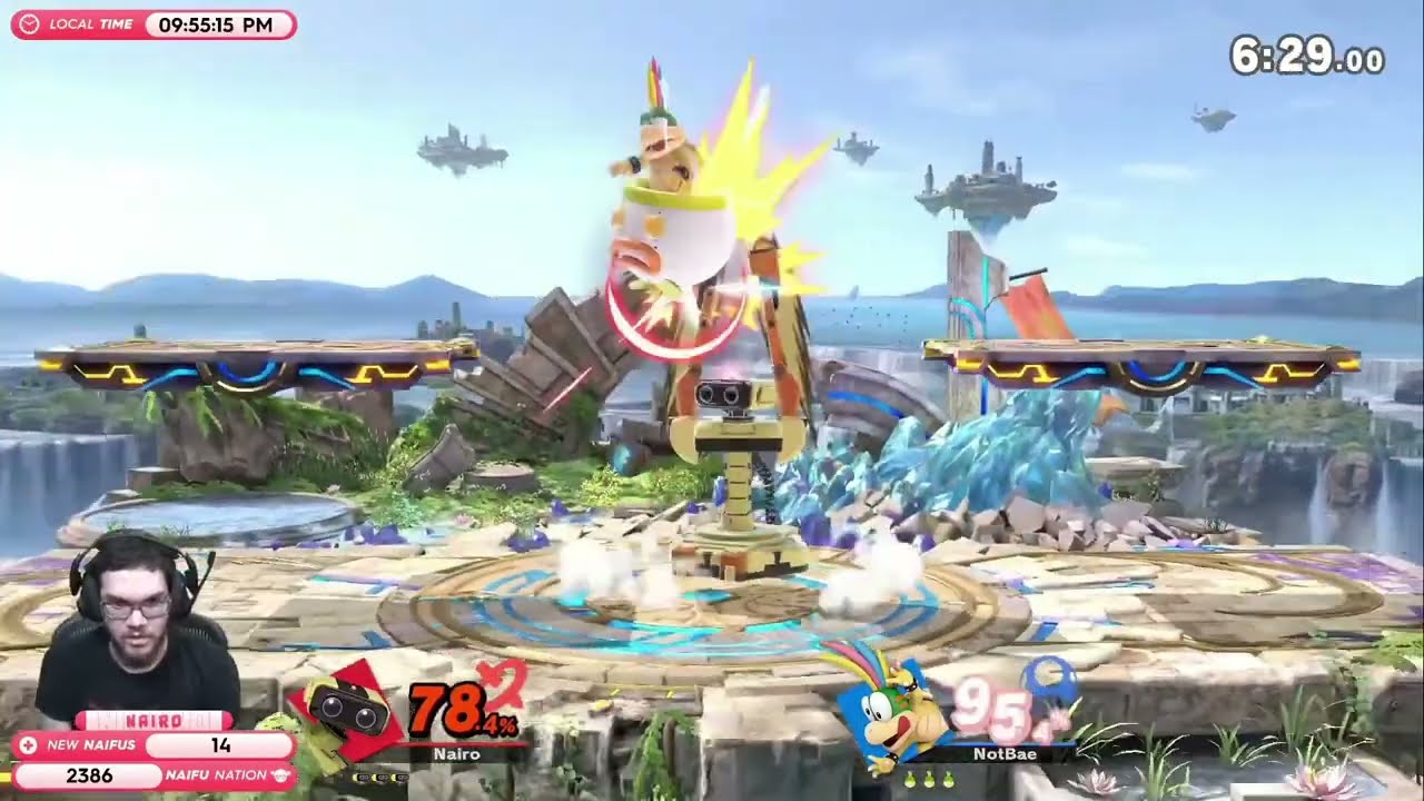 Nairo's Controller BREAKS During his Iron Man Attempt