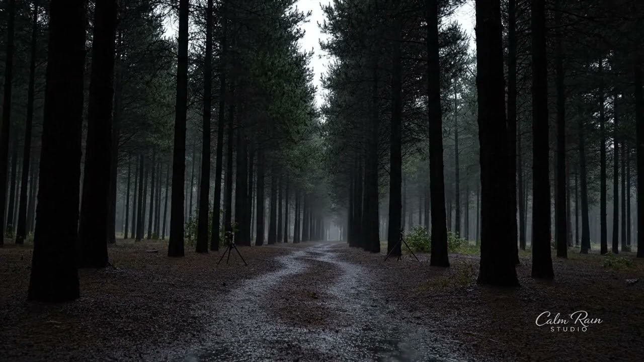 Rain Echoes in the Deep Woods
