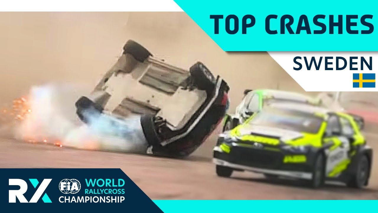 Top 5 Moments of World RX Sweden! : Crashes, Battles, Mistakes : FIA World Rallycross Championship