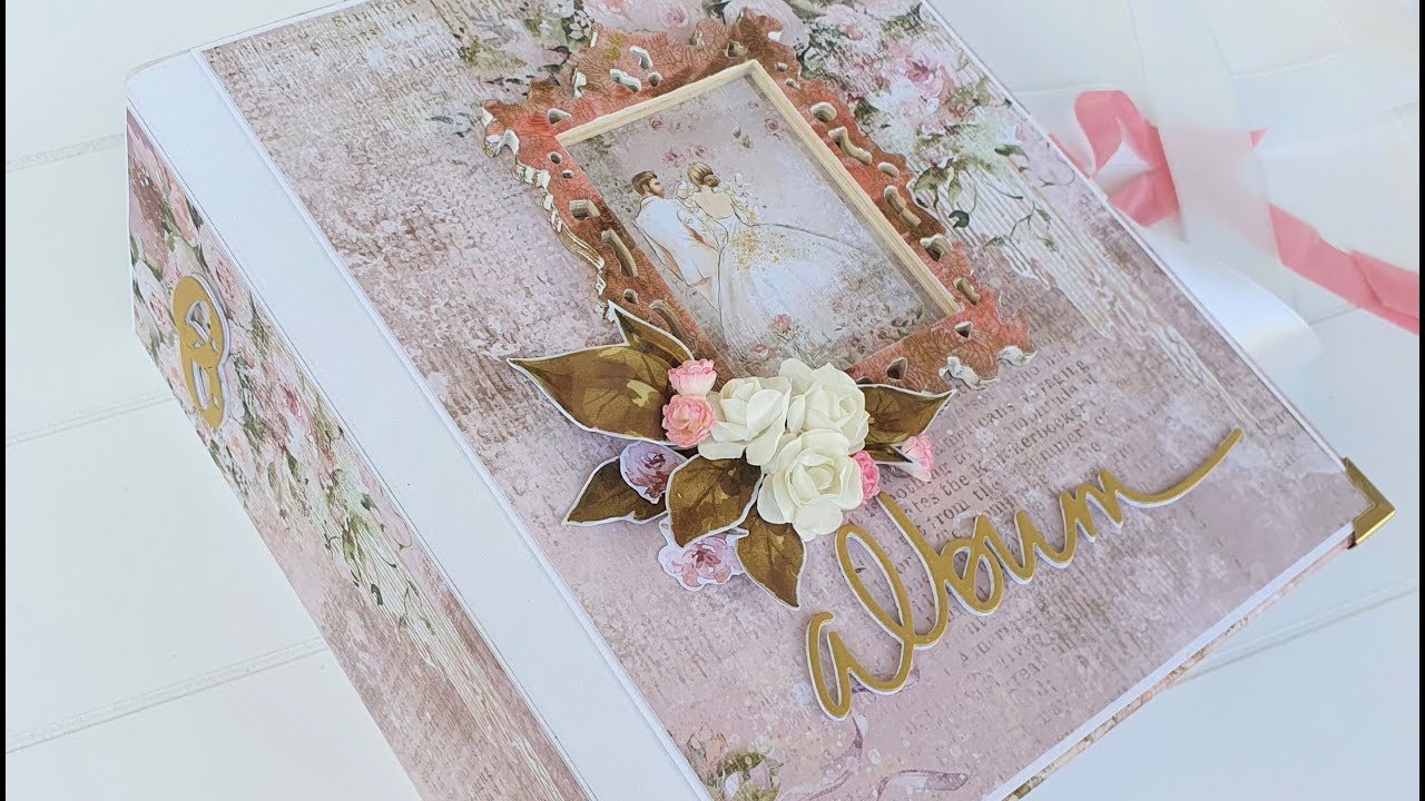 ALBUM ŚLUBNY Z KOLEKCJI LOVE ME FOREVER CRAFT O'CLOCK
