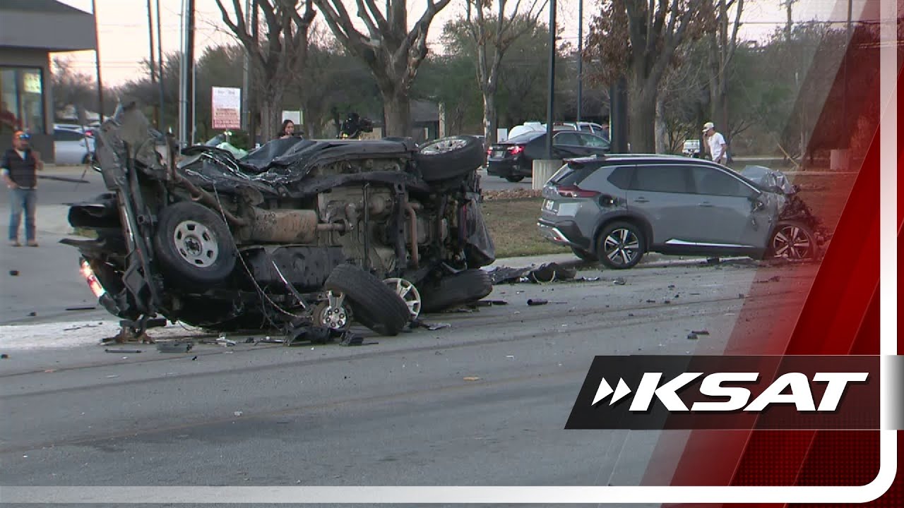 4 injured after seven-vehicle crash involving wrong-way driver on Northeast Side, SAPD says