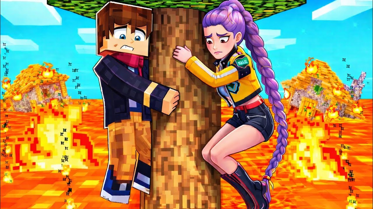 La LAVE MONTE dans MINECRAFT ! avec RUMI KPOP DEMON HUNTER