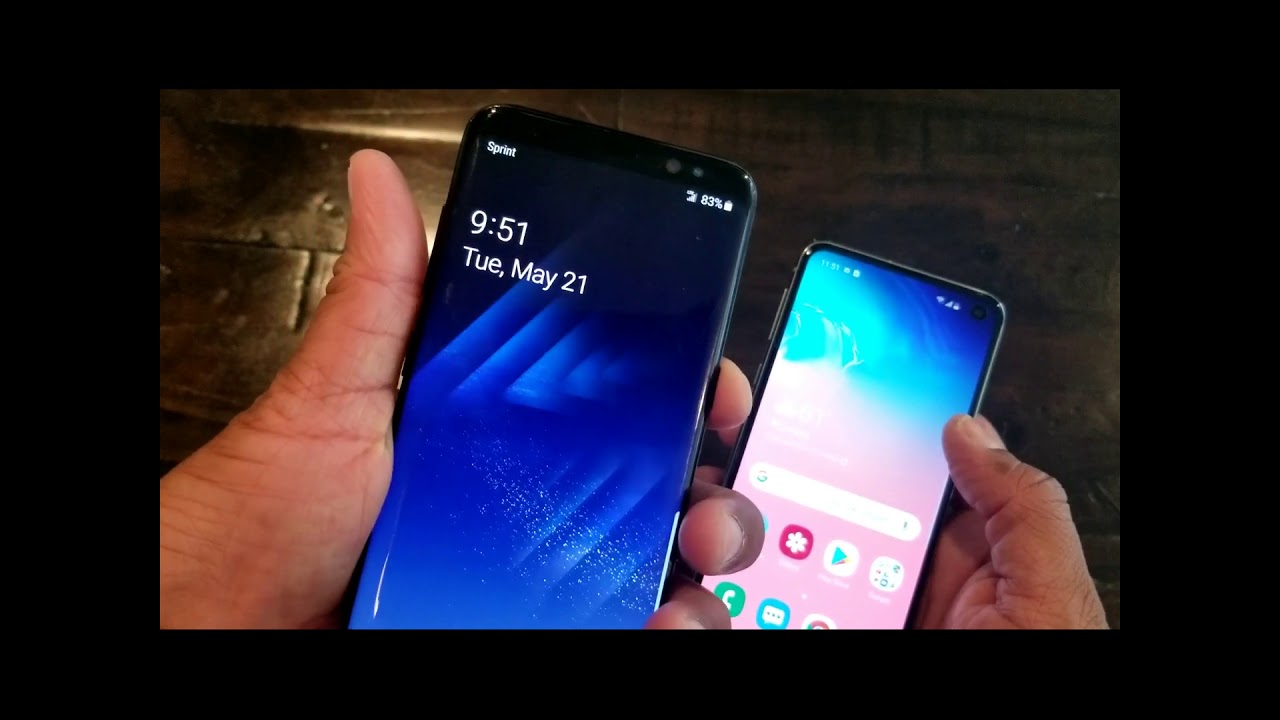 Samsung S10E VS Samsung S8