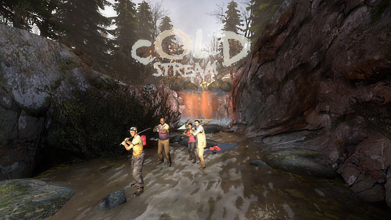 Left 4 Dead 2 - Four Swordsmen - No Restarts, Cold Stream (Expert)