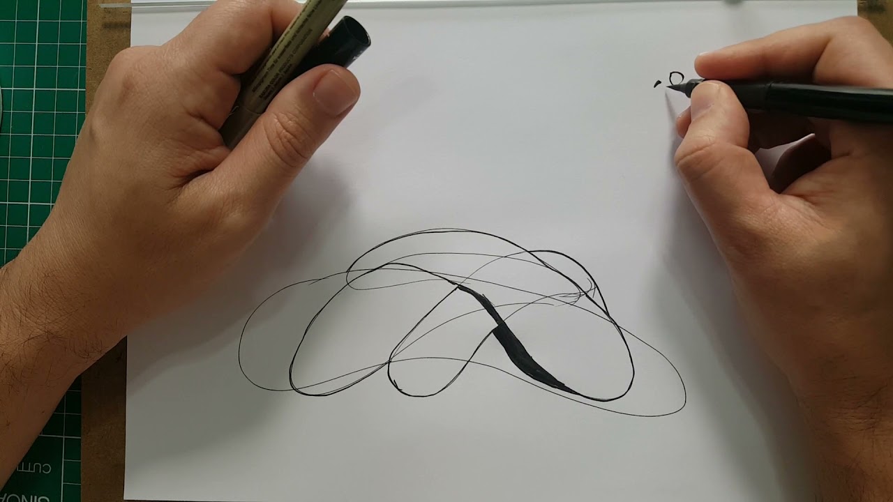 Aula 5  - Formas Orgânicas - Desenho para quem não sabe desenhar