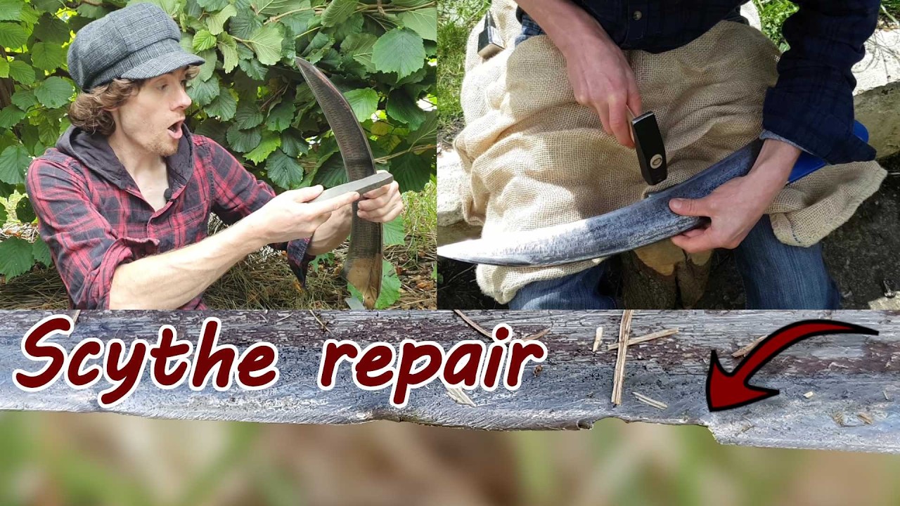 Scythe repair: Mending a shredded blade