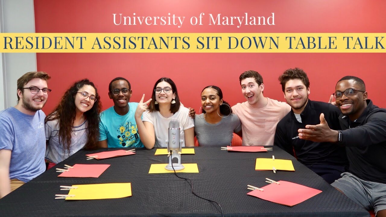 College on Campus Job as a RA (Resident Assistant) Square Table Talk