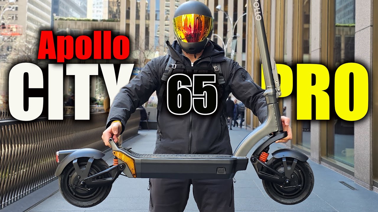 Apollo случайно создала идеальный городской электросамокат? Обзор Apollo City PRO 2024