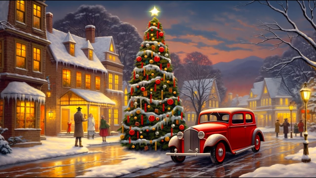Красивая рождественская музыка 🎁 Расслабляющая рождественская мягкая фортепианная музыка