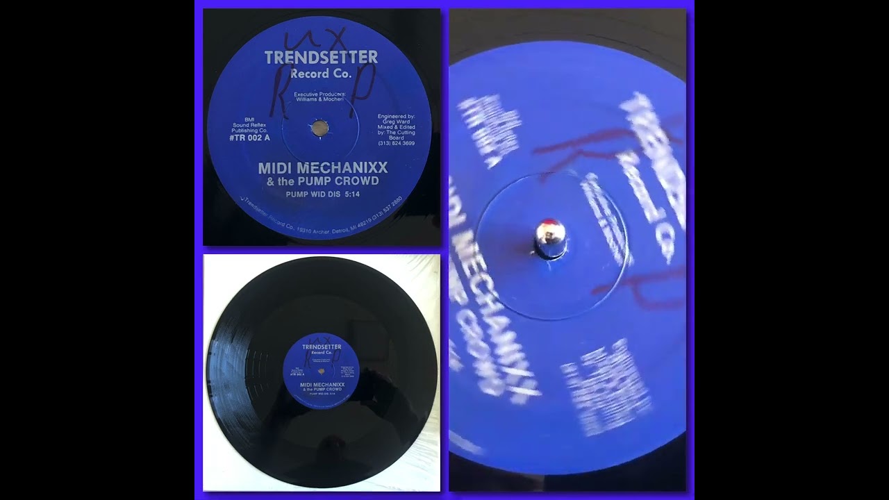 Midi Mechanixx & The Pump Crowd – Pump Wid Dis (80’s Detroit, MI Electro Rap)