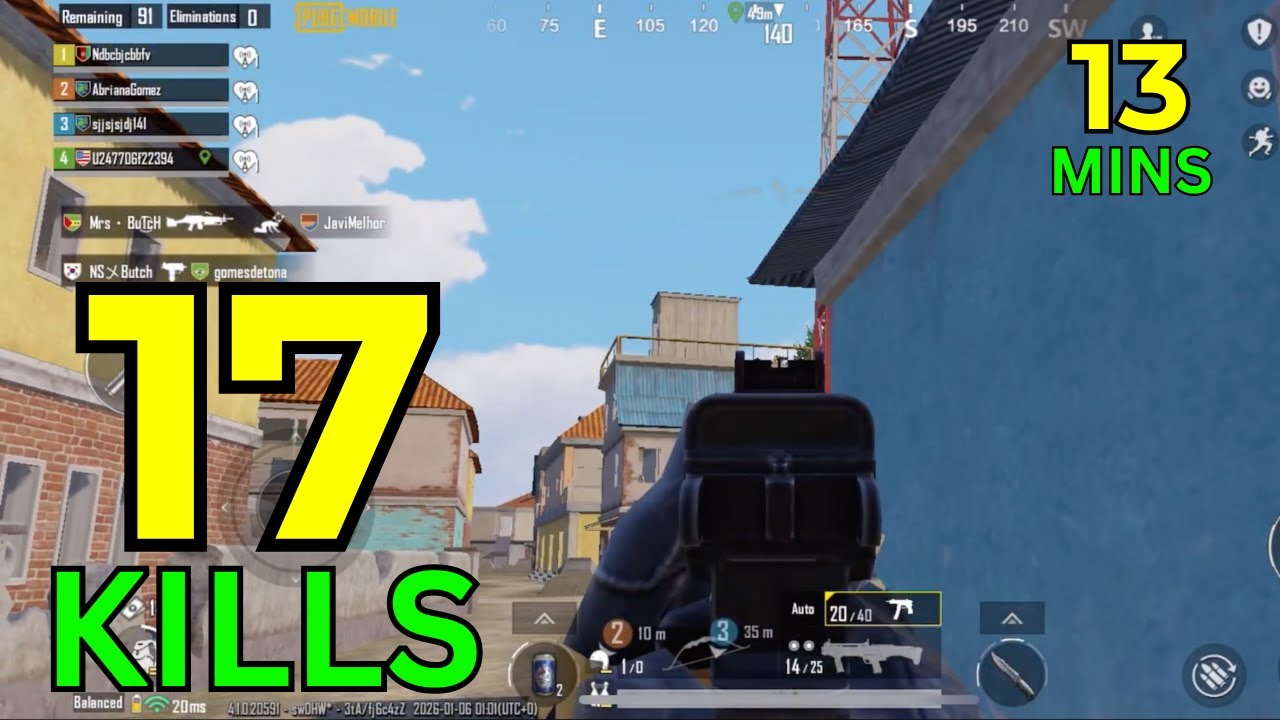 17 Kills | 13 min | PUBG