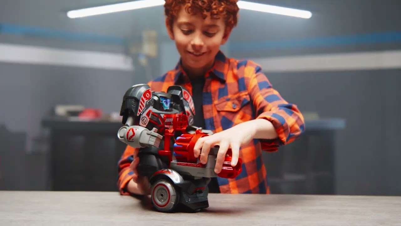 🤖 Silverlit Robo Rapidfire - radiostyrd robot som skjuter pilar 🤖