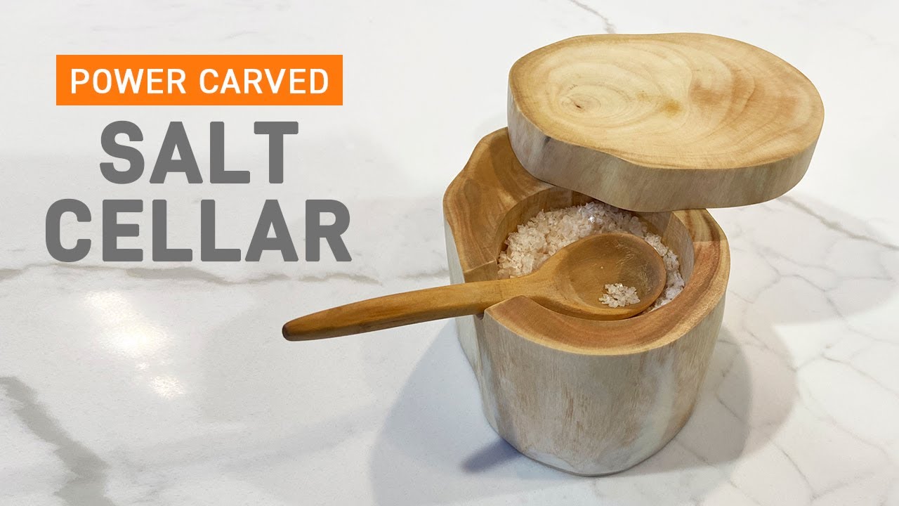 DIY Wood Carved Salt Cellar | Arbortech Tools