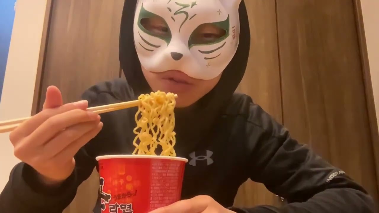 辛ラーメンがうますぎた‼️￼