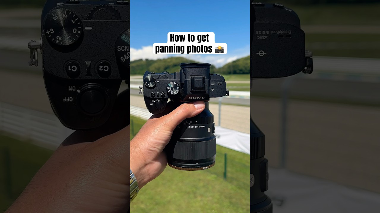 HOW TO GET PANNING SHOTS 📸🤯 #photography #carphotography #photographytips #tutorial