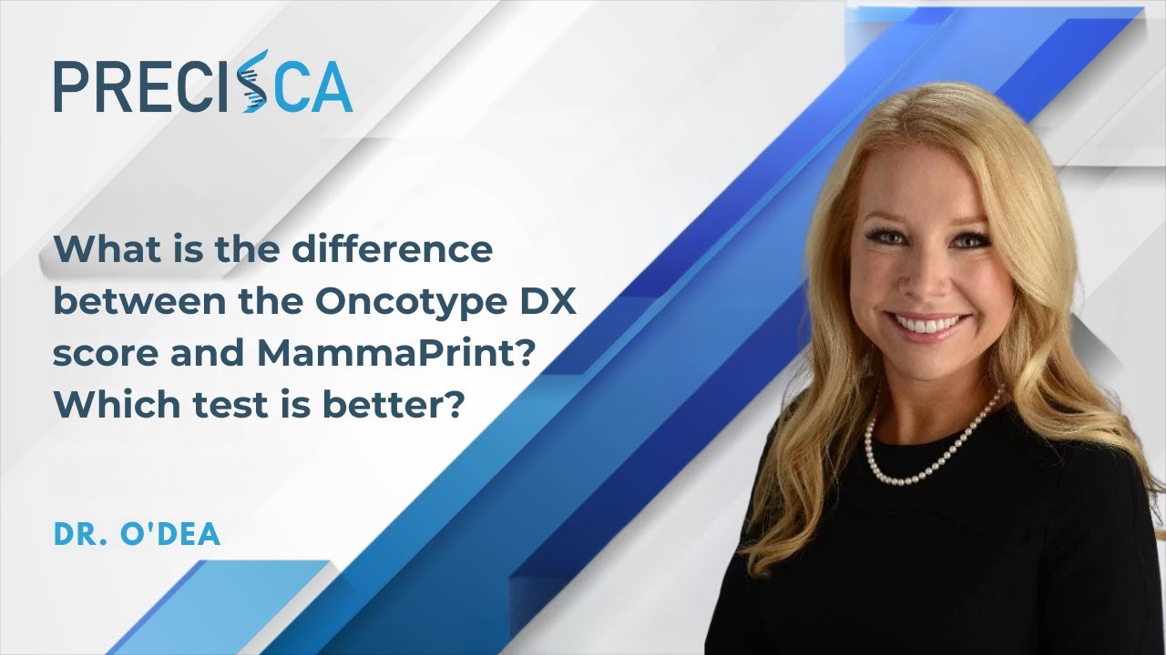 What is the difference between the Oncotype DX score and MammaPrint? Which test is better?