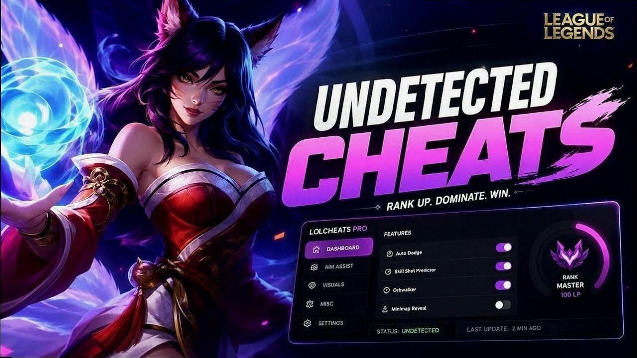 LOL Cheats   Win Every Game With Best Free Undetected League Of Legends Cheat in 2026