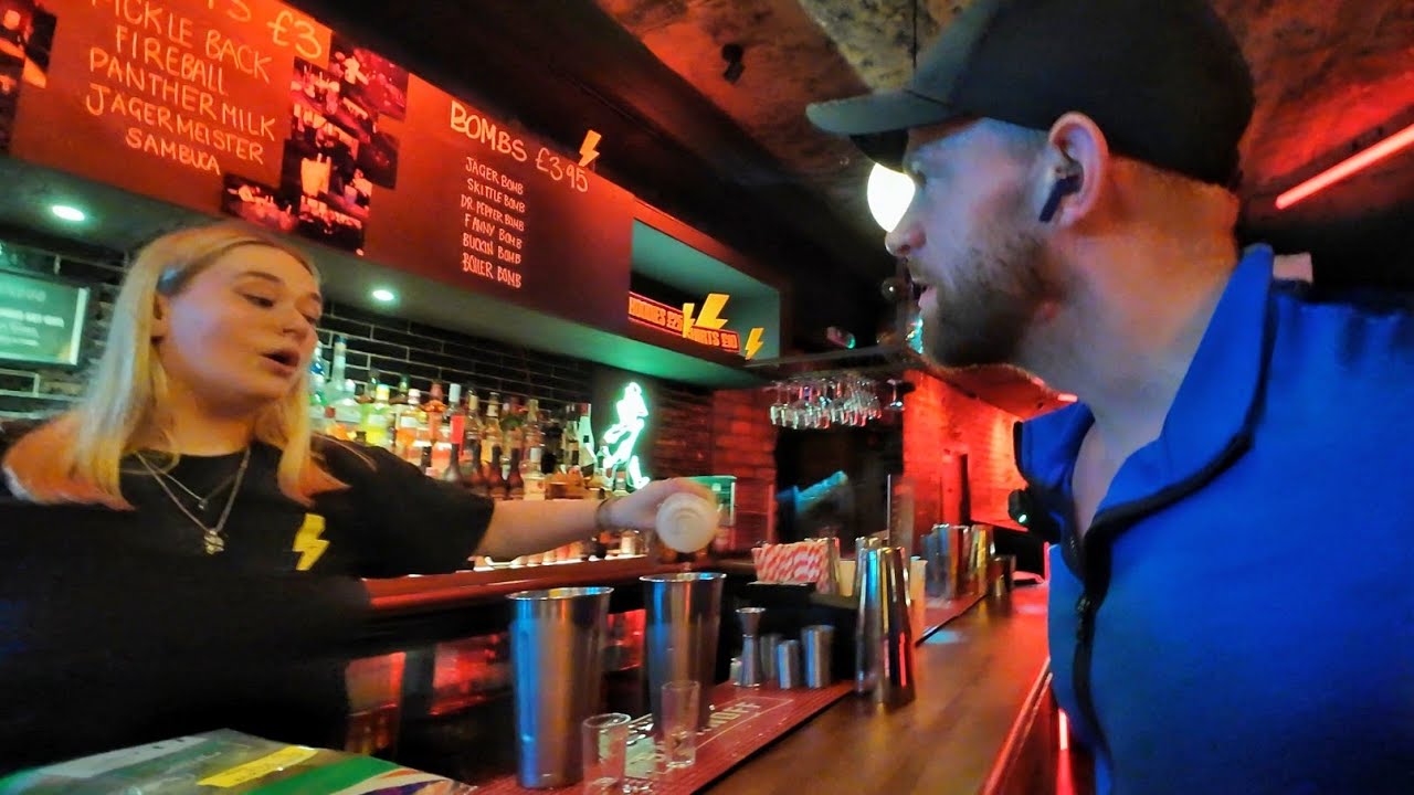 Drinking In GLASGOW'S NOTORIOUS PARTY Area...