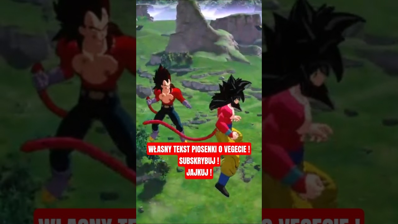 Kakarotto Czemu To Ty!!!! Vegeta Ssj4 VS Goku Ssj4