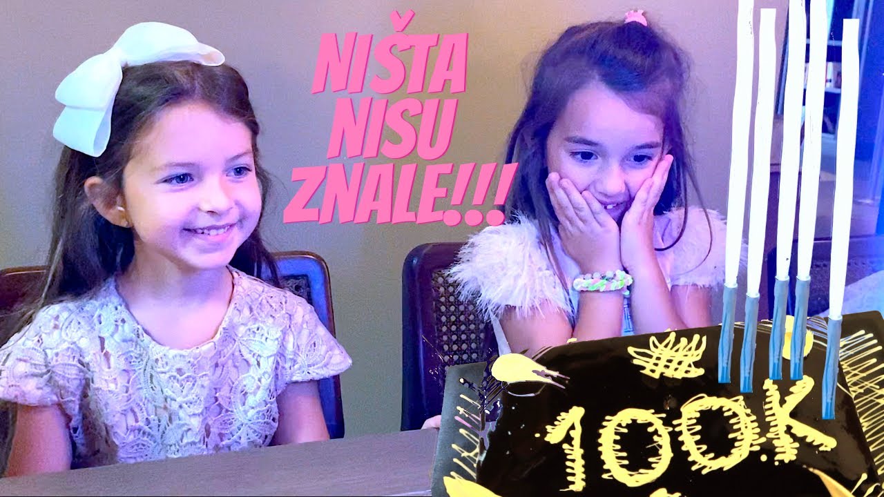 NAJBOLJE IZNENAĐENJE jer ništa nisu znale!!! Loli i Lana slavile cijeli dan!