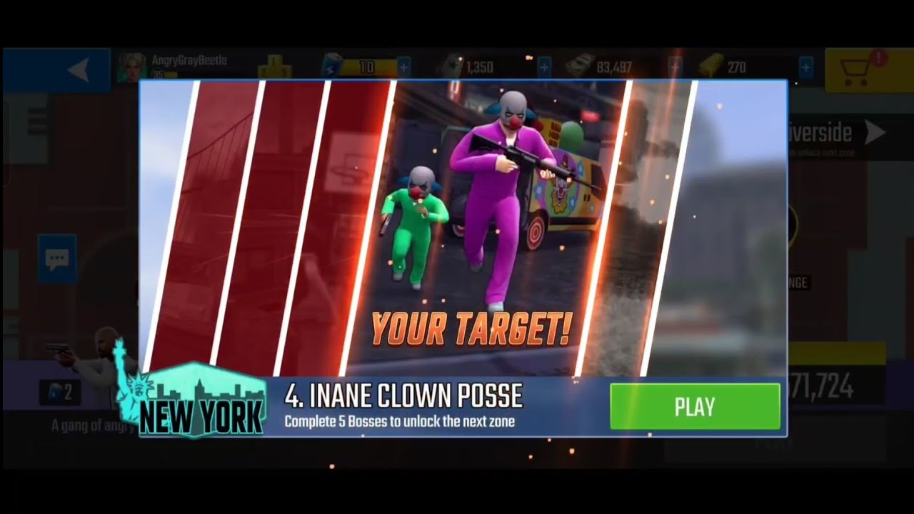 Zone 15 Pure Sniper, 4th boss Inane Clown Posse