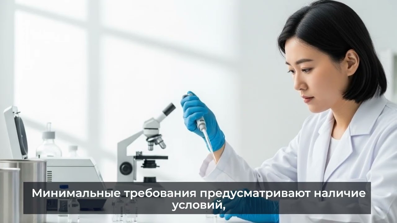 Tibbiy faoliyatni amalga oshirish uchun belgilangan eng kam talablar bu...