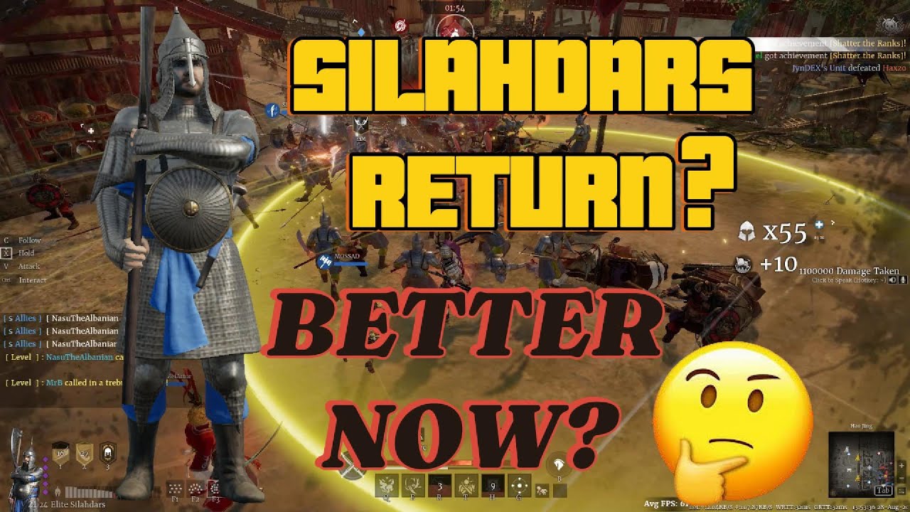 SILAHDARS RETURN?-GREAT BUFFS-Conqueror's blade