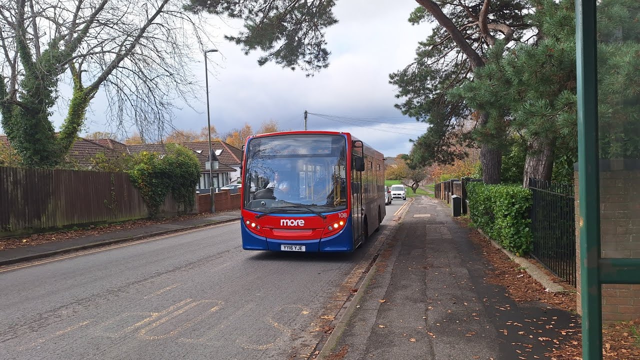 A Ride On Go South Coast Morebus 108 On The 36 To Bournemouth 